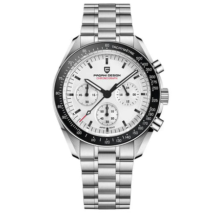 Orologio da uomo Moon 40mm con cronografo al quarzo - PAGANI DS N Tribute CK2998 Retro Sport