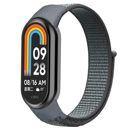 Bracelet à boucle en Nylon pour xiaomi Mi Band 10 9 8, Bracelet de remplacement, pulsera Xiaomi Smart Band 10 9 8 NFC