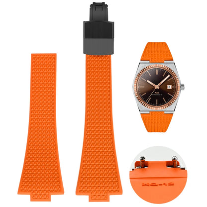 CTS Rubber strap for TISSOT PRX Powermatic 35mm 40mm 11mm 12mm Quick Release Spring Bar Watch Straps FKM Black Navy