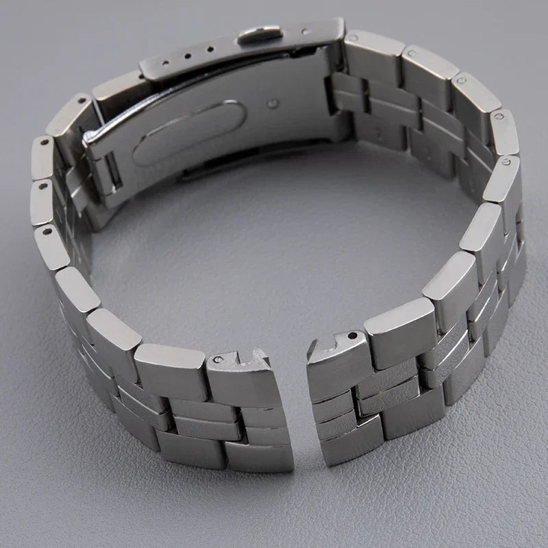 Cinturini per orologi in acciaio inossidabile 316L, di qualità premium, per 1853 T049 T049410A, per Tissot serie PR100, cinturini in metallo massiccio