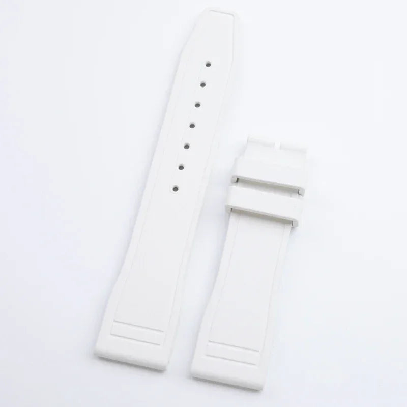 Universal Accessories, FKM Fluoro Rubber Watch Strap for IWC, Strap for Big Pilot Portofino TOP GUN, Dustproof Strap 20/21/22mm
