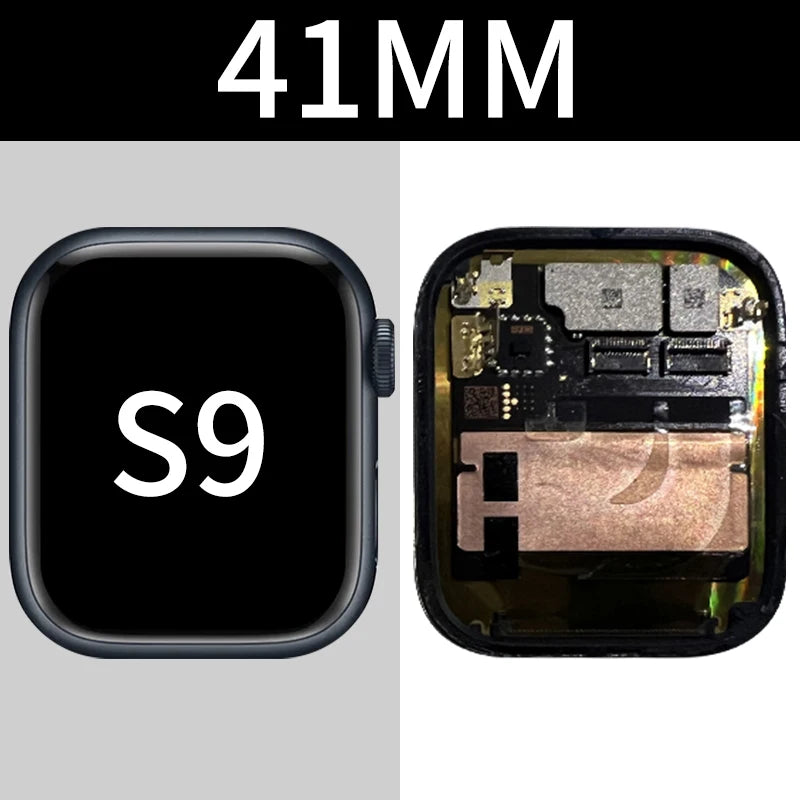 OLED pour apple watch série 1 2 3 4 5 6 SE 7 lcd écran tactile numériseur assemblée iWatch Substitution 38/42/40/44/41/45mm