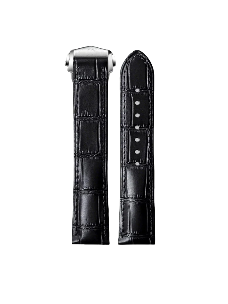 Cinturino per orologio in pelle da uomo compatibile con Omega 18/19/20/21 mm, cinturino di ricambio stile vintage racing per cronografo Moonwatch