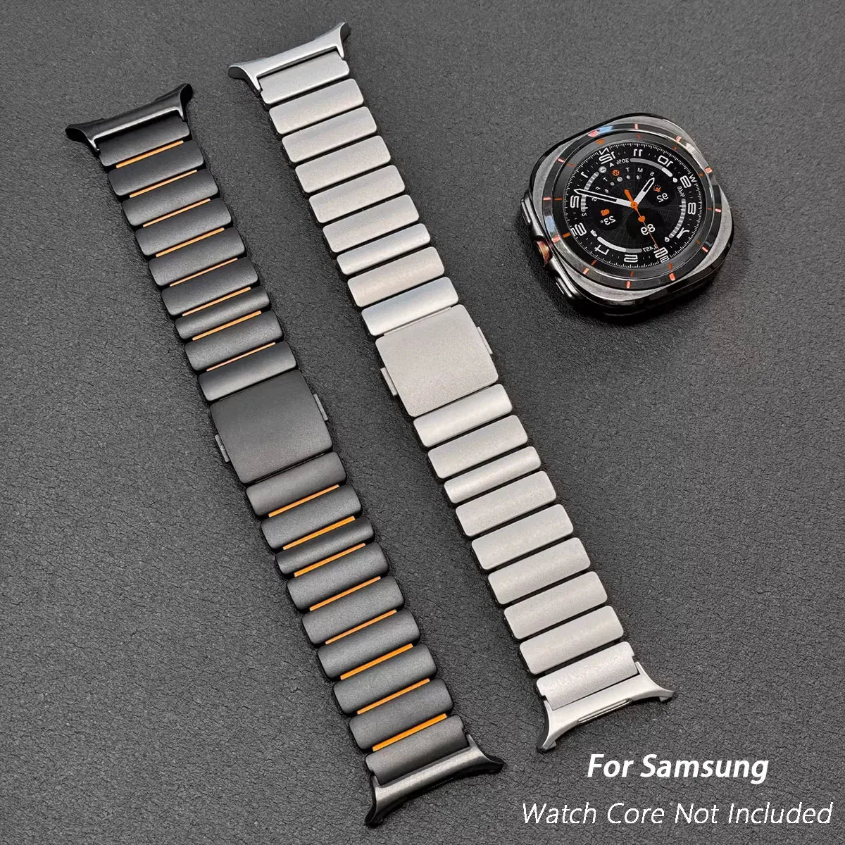 Metal Bracelet for Samsung Galaxy Watch 8 40mm 44mm 8 Classic 46mm, Magnetic Buckle Strap for Galaxy Watch 7 Ultra 2025 47mm