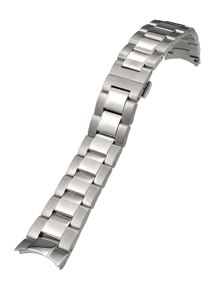 22mm Stainless Steel Curved End Watch Band for Men and Women, Watch Strap, Tissot 1853, V8 Series, T106.417, T106417, High Quality