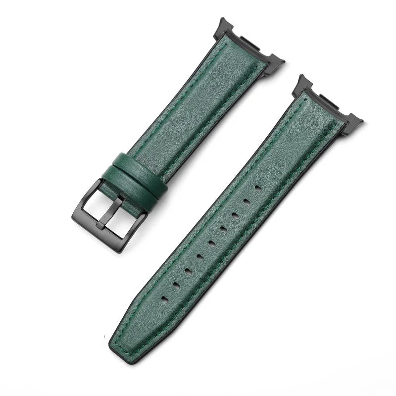 Leather Strap for Samsung Galaxy Watch 8 40 44mm /8 Classic 46mm, Sports Strap for Galaxy Ultra 2026 9 47mm, Professional Style