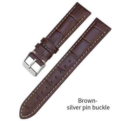 Cinturino per orologio in vera pelle, 13mm 16mm 18mm 19mm 20mm 21mm 22mm, per Longines Master Collection L2 L3 L4, cinturino in pelle bovina