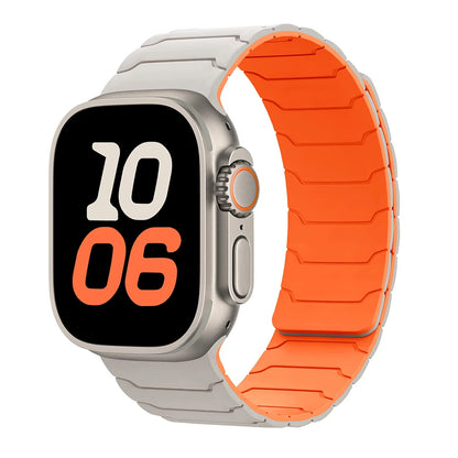 Bracelet magnétique pour Bracelet de montre Apple 46mm 44mm 45mm 40mm 42mm 41mm, Bracelet Correa IWatch série 11 10 SE 9 8 7 6 Ultra 3 2 49mm