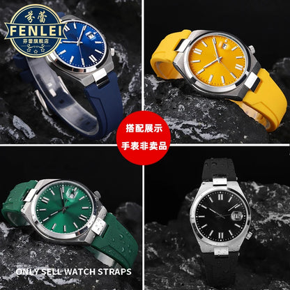 CITIZEN NJ0150/NJ0151 - Cinturino in gomma per orologio da uomo, serie Closer Color, cinturino centrale resistente all'acqua, cinturino in silicone impermeabile modificato, 22