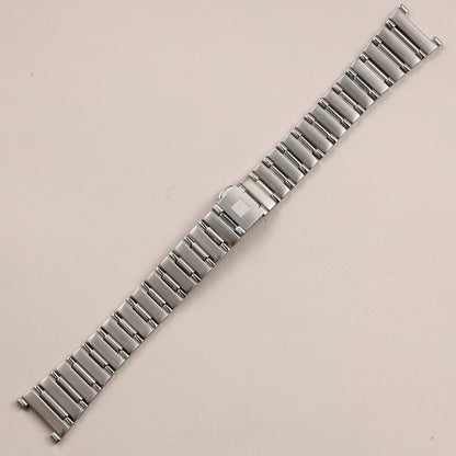 Bracelet de montre en acier inoxydable fin et solide, 22x14mm/16x11mm, boucle pliante, accessoires pour montre Omega Constellation