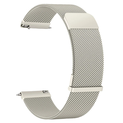Bande magnétique milanaise 20mm pour Bracelet de musique Garmin Vivoactive 6 5 3 pour Bracelet Garmin Venu Sq 2 Plus/Forerunner 55/165/245/645