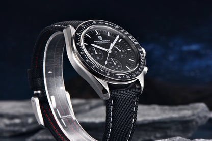 Orologio da uomo Moon 40mm con cronografo al quarzo - PAGANI DS N Tribute CK2998 Retro Sport