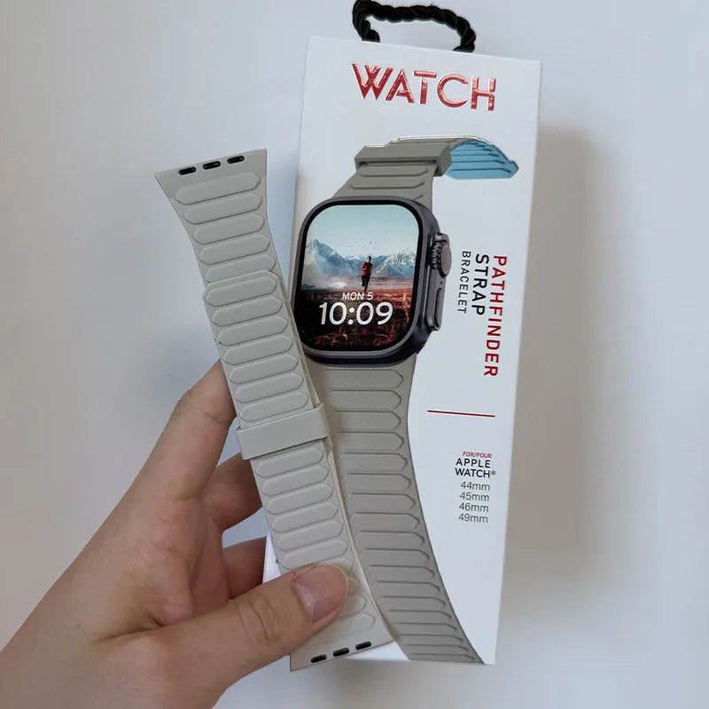 Magnetic Bracelet for Apple Watch 46mm 42mm 49mm 45mm 44mm for iWatch Ultra 3/2 Series 11 10 9 8 7 6 SE 5 4