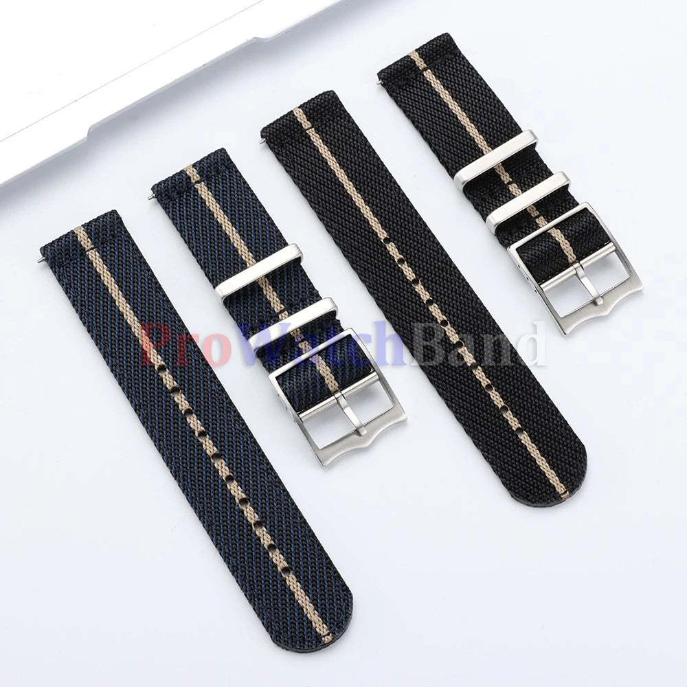 Cinturini per orologi in nylon a sgancio rapido per Rolex, Tudor, 20 mm, 22 mm, cinturino in tessuto per Seiko, cinturino sportivo
