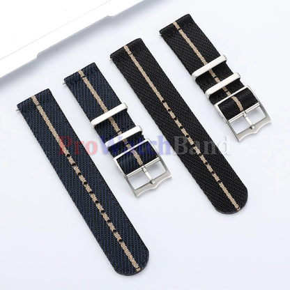 Cinturini per orologi in nylon a sgancio rapido per Rolex, Tudor, 20 mm, 22 mm, cinturino in tessuto per Seiko, cinturino sportivo