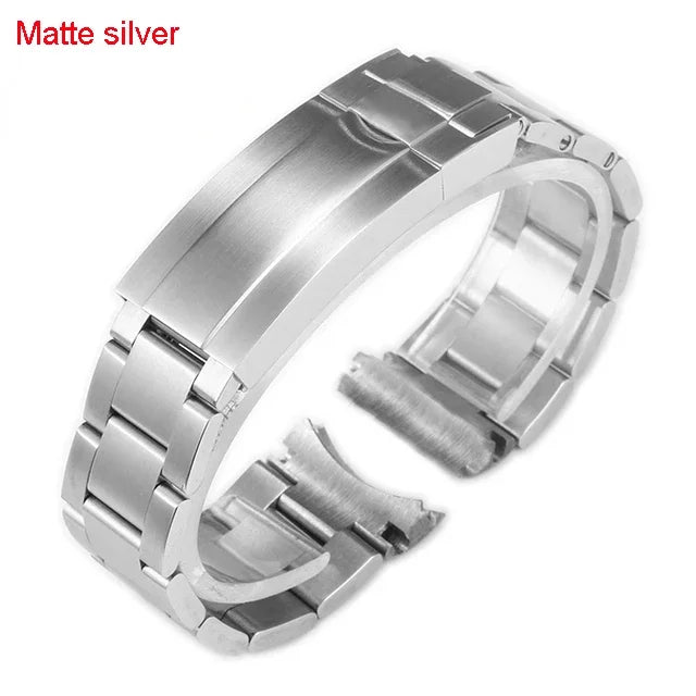 Bracelet de montre en acier inoxydable massif pour Rolex Oyster Perpetual Datejust DAYTONA SUBMARINER Bracelet de luxe bracelets de montre 20mm 21mm