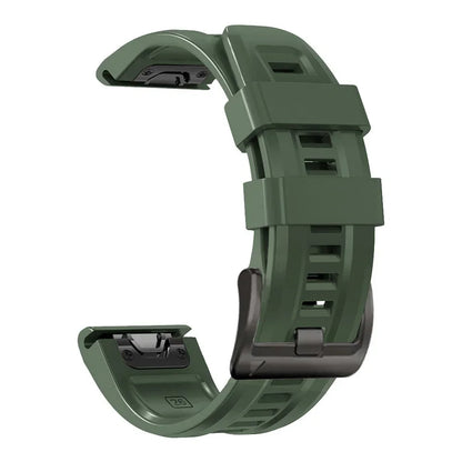 Cinturino in silicone da 22/26 mm per Garmin Fenix 5 5X Plus 6x 7 7X Pro Quatix 8 Fenix 8 Pro 47 mm 51 mm Epix QuickFit, cinturino sportivo da esterno