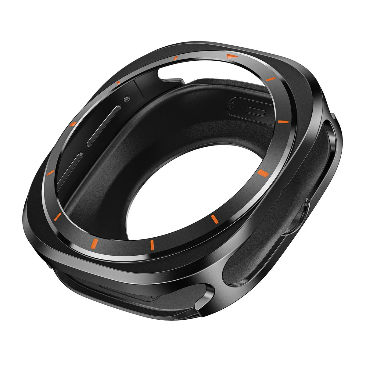 BUSKOZ 1/2pc Étui de protection en métal pour Samsung Galaxy Watch Ultra, sans film protecteur d'écran, accessoires