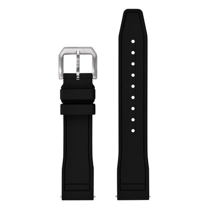 New FKM Fluoro Rubber Straps 20mm 21mm 22mm Quick Release Watch Bands Waterproof Diving Watch Straps for Every Brand Diving Watches