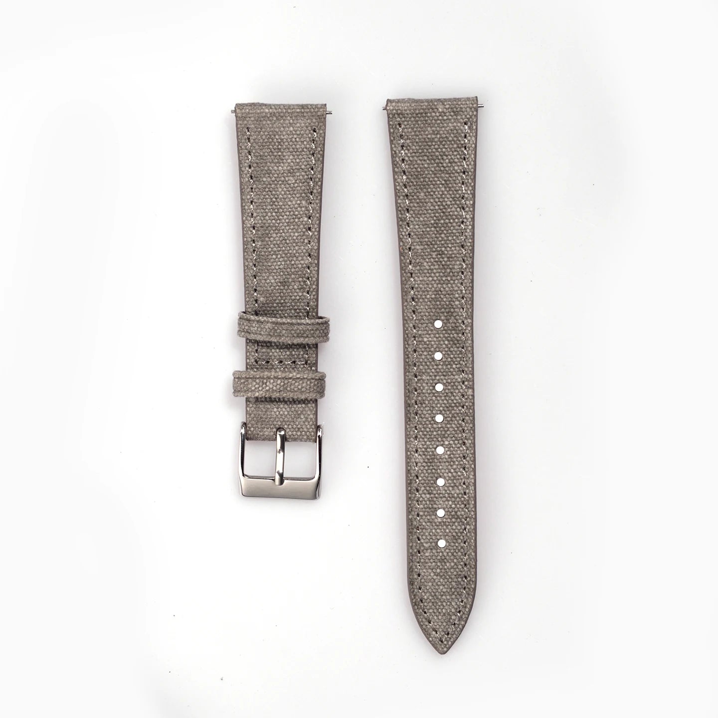 Bracelet de montre en toile conique à dégagement rapide, en nylon vintage, 20mm 22mm, accessoires de ceinture de poignet rétro pour hommes