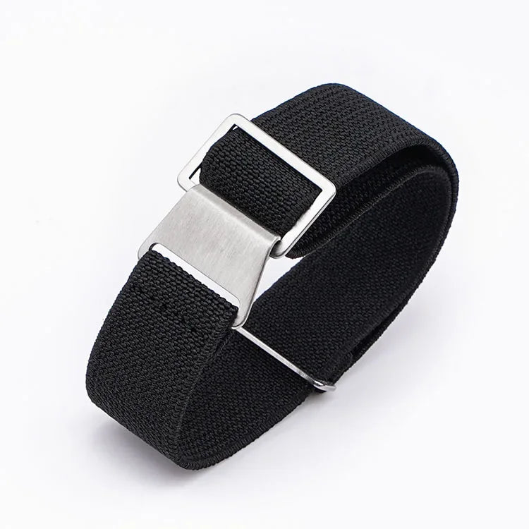18mm 20mm 22mm 24mm Parachute élastique en Nylon Bracelet de montre hommes Sport de plein air militaire ceinture de sécurité Bracelet accessoires