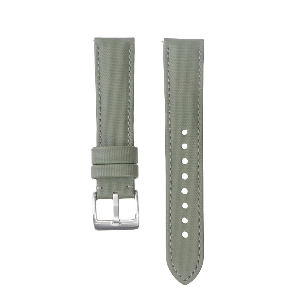 High-quality voile fabric watch strap, 18mm 19mm 20mm 22mm, waterproof fabric watch strap, quick-release belt accessories