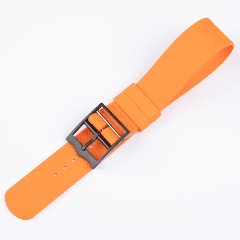 New Long FKM Fluororubber Watch Strap, 20/21/22mm, Military Band for Tudor BlackBay Omega Seamaster IWC Longines Rolex