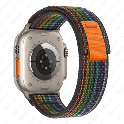 适用于 Apple Watch Ultra 3 2 的 Trail 回环式表带，49mm 46mm 44mm 45mm 40mm 41mm 42mm，兼容 iWatch 系列 11 10 SE 9 8 7 的表带 Correa