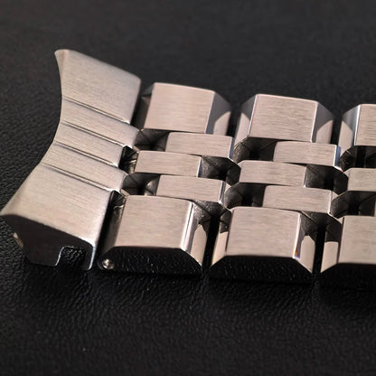 Seiko Samurai Watch SRPE37/SRPF09K/SRPB99 Stainless Steel Replacement Five-Bead Bracelet