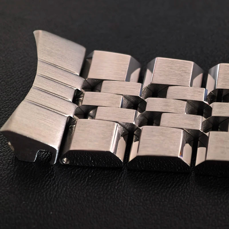 Seiko Samurai Watch SRPE37/SRPF09K/SRPB99 Stainless Steel Replacement Five-Bead Bracelet