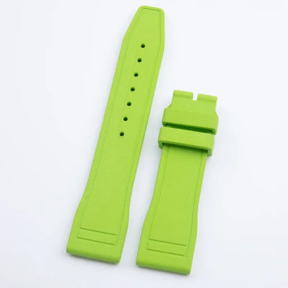 Universal Accessories, FKM Fluoro Rubber Watch Strap for IWC, Strap for Big Pilot Portofino TOP GUN, Dustproof Strap 20/21/22mm