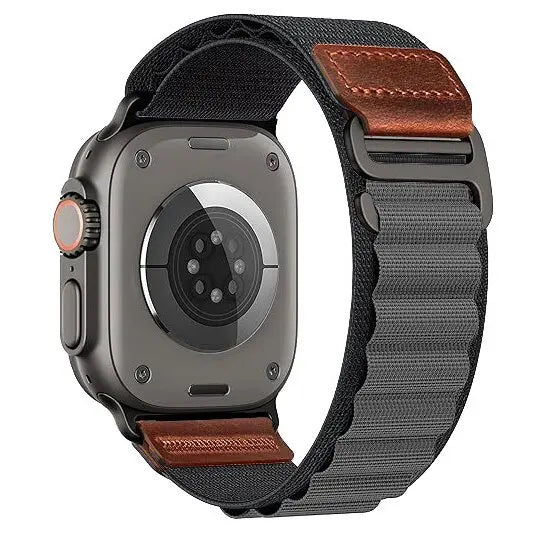 Bracelet en cuir Alpine Loop pour Apple Watch Ultra Series 11 10 9 8 7 6 5 SE