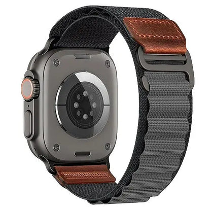 Bracelet en cuir Alpine Loop pour Apple Watch Ultra Series 11 10 9 8 7 6 5 SE