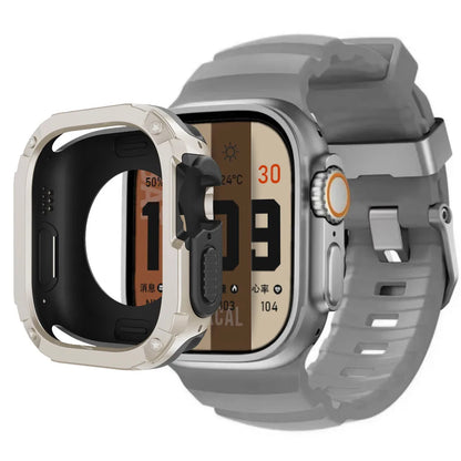 Cinturino + Custodia per Apple Watch 46mm 45mm 44mm 40 41mm per Iwatch Series 6 5 4 SE Accessori