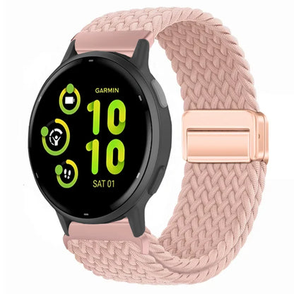 Bracelet magnétique en Nylon, 20mm 22mm, pour Garmin Forerunner 970 570 165 55 965 265/Venu 3, Bracelet de sport Garmin Active 6 5 Correa