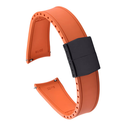 Bracelet Montre Caoutchouc pour Samsung - Rapide et Incurvée - Universel