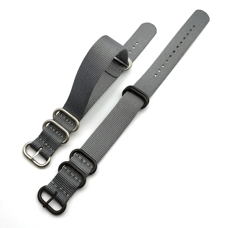 Thick NATO Nylon Watch Strap, 20mm 22mm, Canvas, Men's Watch Chain, Submariner Watch Strap Accessories