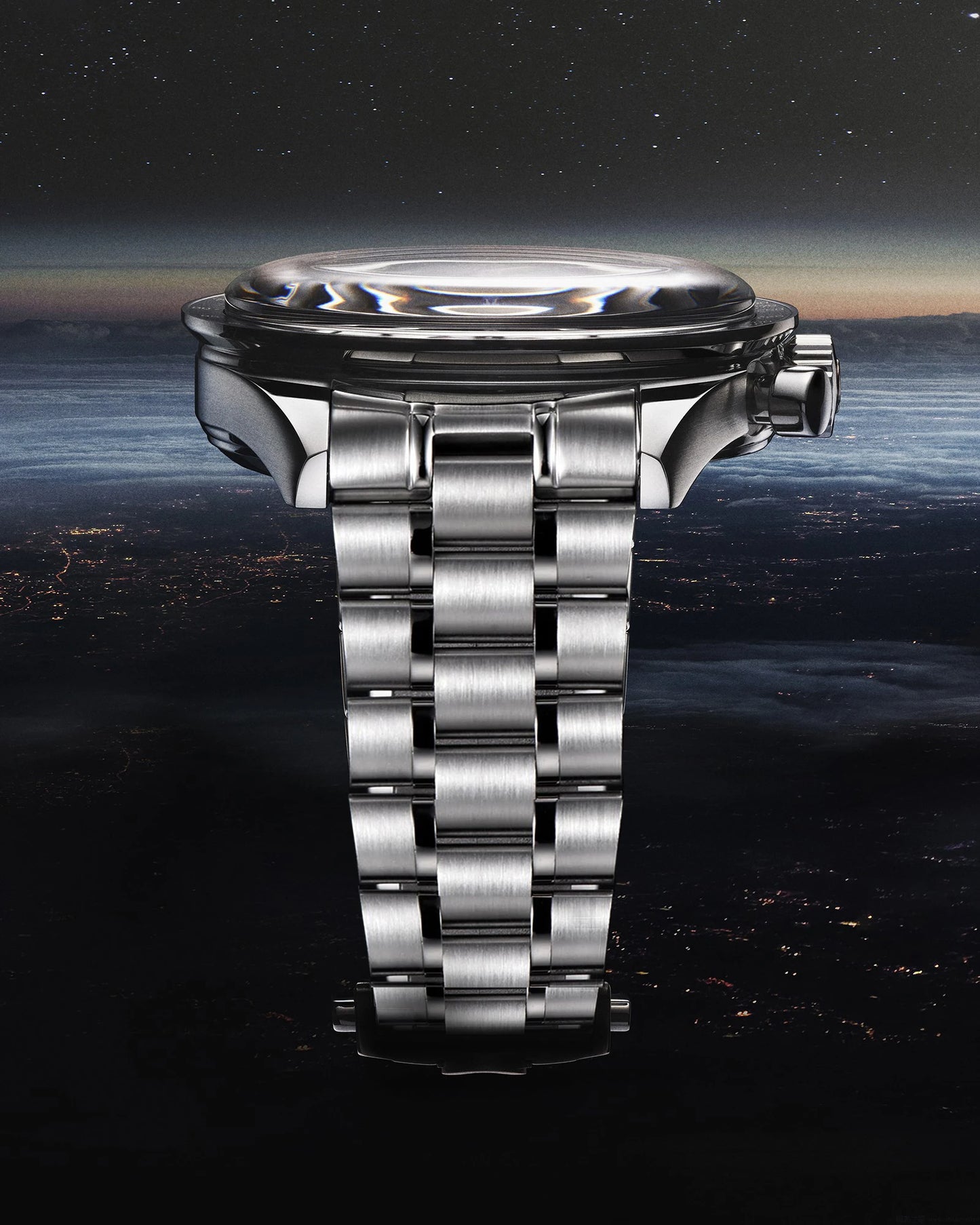Orologio da uomo Moon 40mm con cronografo al quarzo - PAGANI DS N Tribute CK2998 Retro Sport