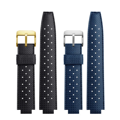 Cinturino in gomma per orologio LV, con apertura rialzata, Louis Vuitton, serie Tambour, Q1121, cinturino dedicato, uomo, donna, Q114k