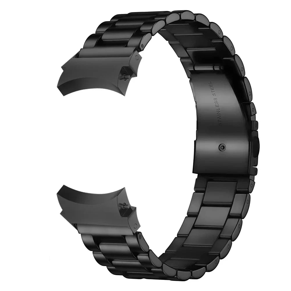 Bracelet en acier sans espaces pour Samsung Galaxy Watch 7 6 5 4 40mm 44mm 5Pro 45mm bracelet en métal pour Galaxy Watch 6 4 Classic 47mm 46mm 43mm