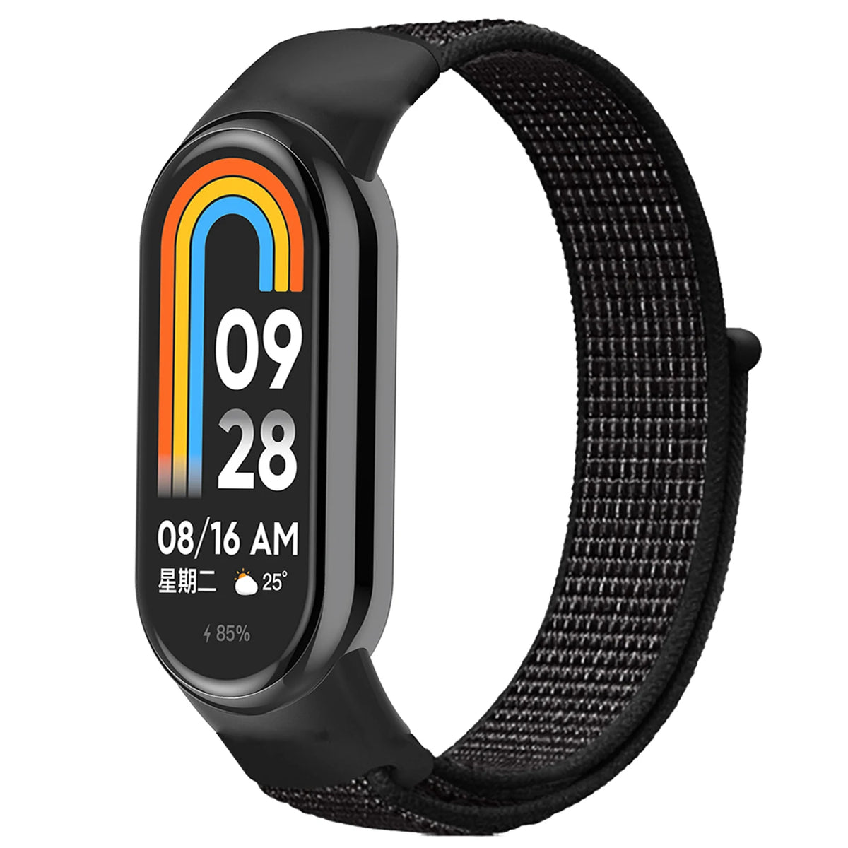 Bracelet à boucle en Nylon pour xiaomi Mi Band 10 9 8, Bracelet de remplacement, pulsera Xiaomi Smart Band 10 9 8 NFC