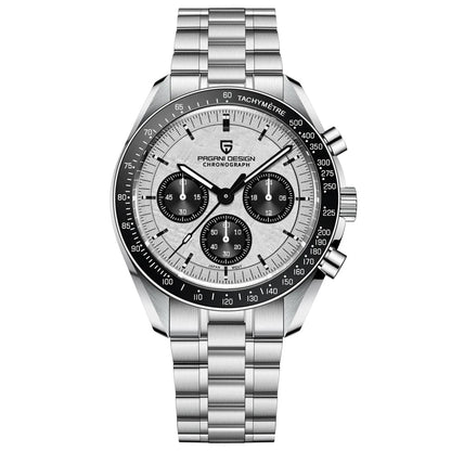 Orologio da uomo Moon 40mm con cronografo al quarzo - PAGANI DS N Tribute CK2998 Retro Sport