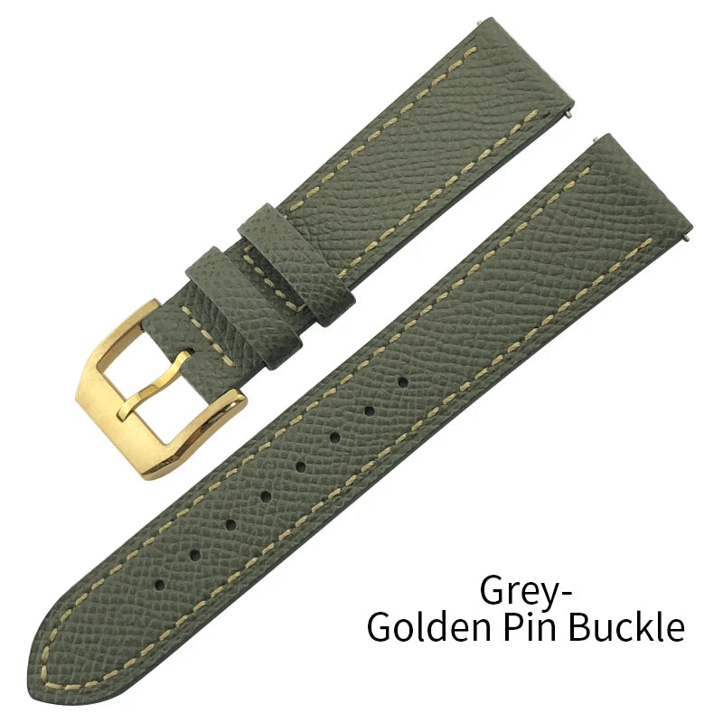 Bracelet de montre en cuir de vache véritable à dégagement rapide, 20mm 21mm 22mm, pour IWC Pilot Oris Hamilton MIDO SEIKO SKX 5 Rolex