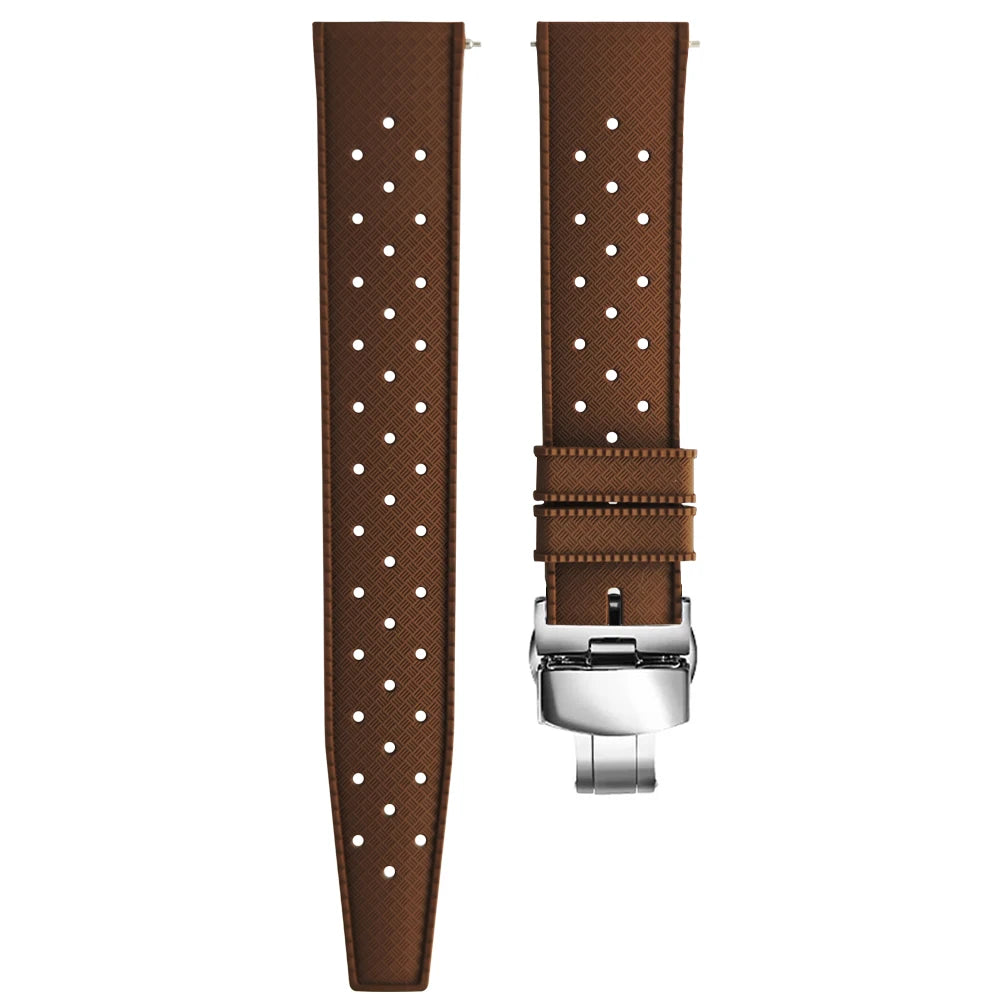 Quick Release Rubber Watch Strap, 20mm 22mm, for SEIKO SKX Citizen Hamilton Certina Tissot 19mm 21mm, Waterproof Sport Watch Band