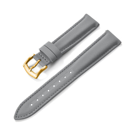 Bracelet de montre en tissu Nylon et Cuir - Universel