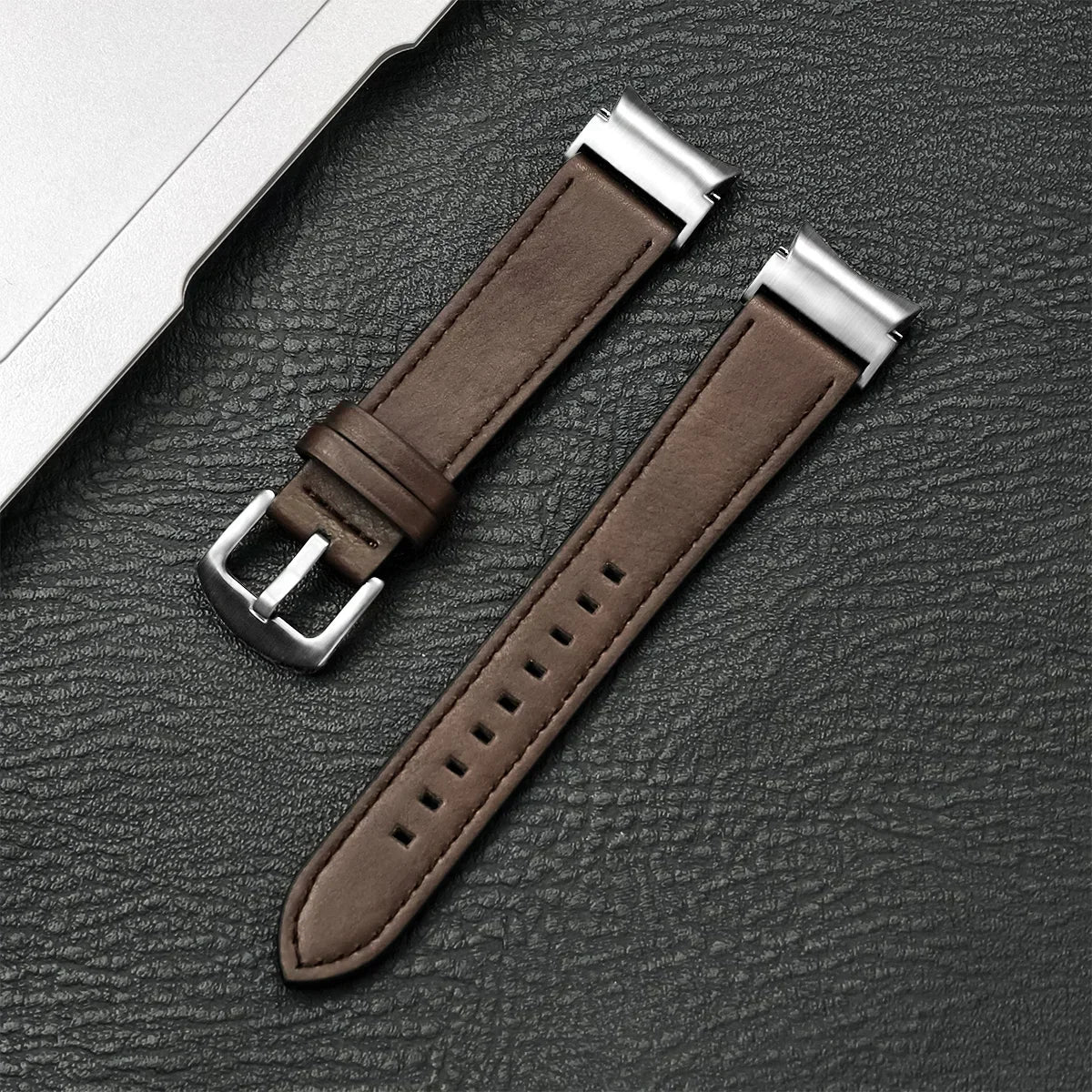 Bracelet en cuir sans écart pour Samsung Galaxy Watch 7 6 5 4 40mm 44mm 6 classique 43mm 47mm Bracelet de montre pour Galaxy Watch 5Pro 45mm