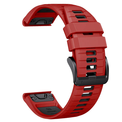 Bracelet en silicone QuickFit 22mm 26mm pour Garmin Fenix 8Pro 7 7X 6X Pro 5X Plus Epix Gen2 Enduro 3 2, bracelet de montre souple à libération rapide