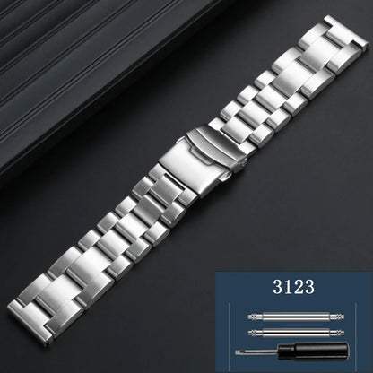 Cinturino in acciaio inossidabile di alta qualità modificato con connettore a maglie speciali per orologio da uomo Citizen BJ8050-08E/BJ8050