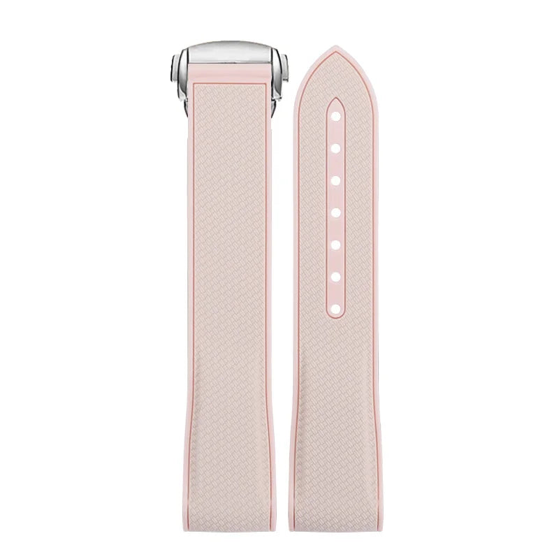 Cinturino curvo da 20 mm per Omega X Swatch Joint MoonSwatch, cinturino in silicone sportivo con fibbia deployante per Seamaster 300