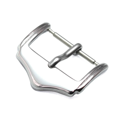 Großhandel mit 19 Modellen von Edelstahl-Uhrenschnallen, 12, 14, 16, 18, 20, 22, 23, 24, 26, 28 mm, silberfarbene Metall-Uhrenarmbandschließen, Uhrenarmbandzubehör